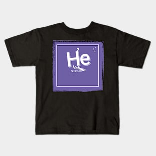 The periodic table - Helium Kids T-Shirt